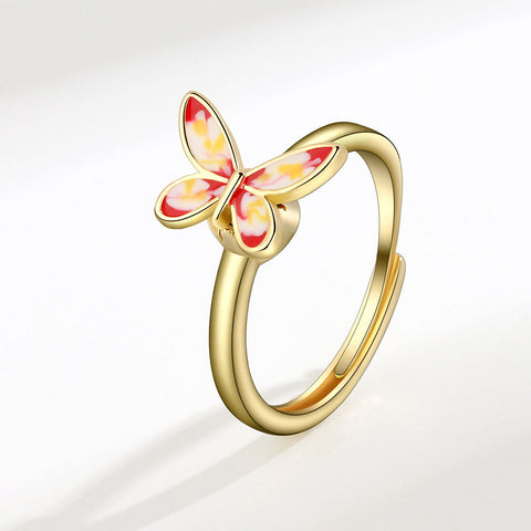 Butterfly Spinner Ring
