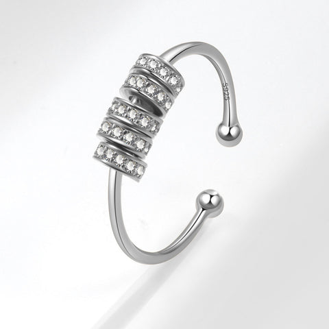 Beads Fidget Ring Adjustable